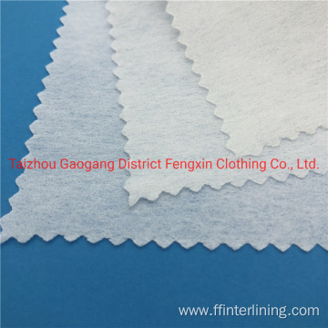 100% Cotton Nonwoven Interlining Backing Fabric for Garment